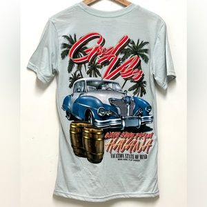 RGSTR Men's Havana Good Vibes Light Green T-Shirt Size S NWOT